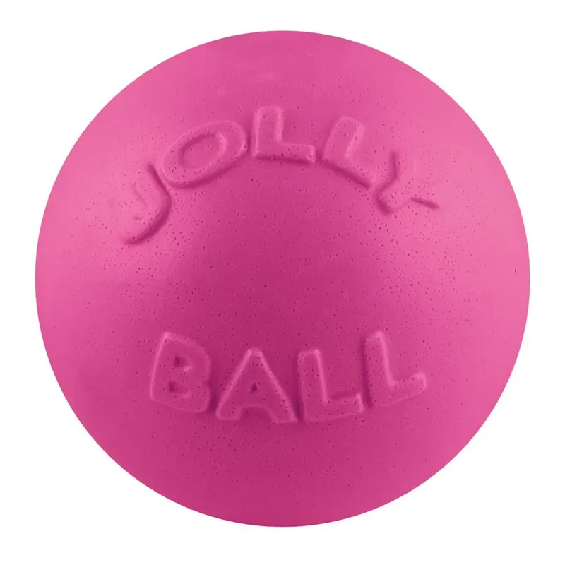 Horsemens Pride Jolly Pets Bounce-N-Play 8in Jolly Ball in Pink