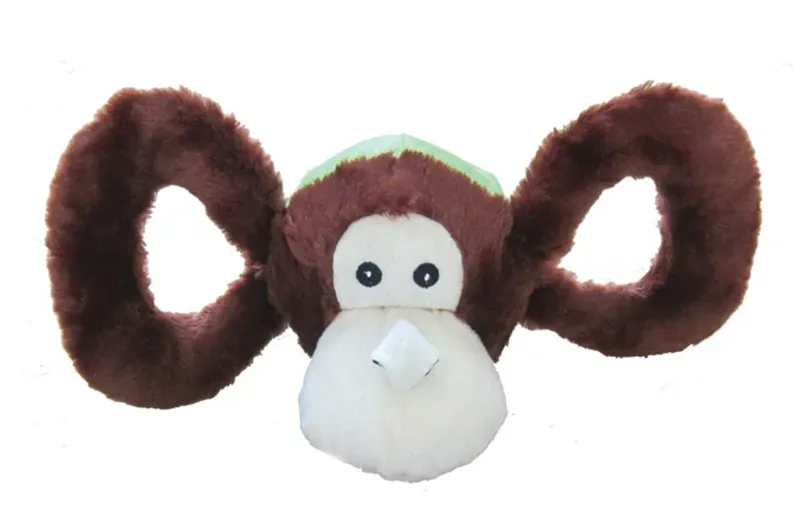 Horsemens Pride Jolly Pets Jolly Tug-A-Mal Medium Monkey Toy in Brown
