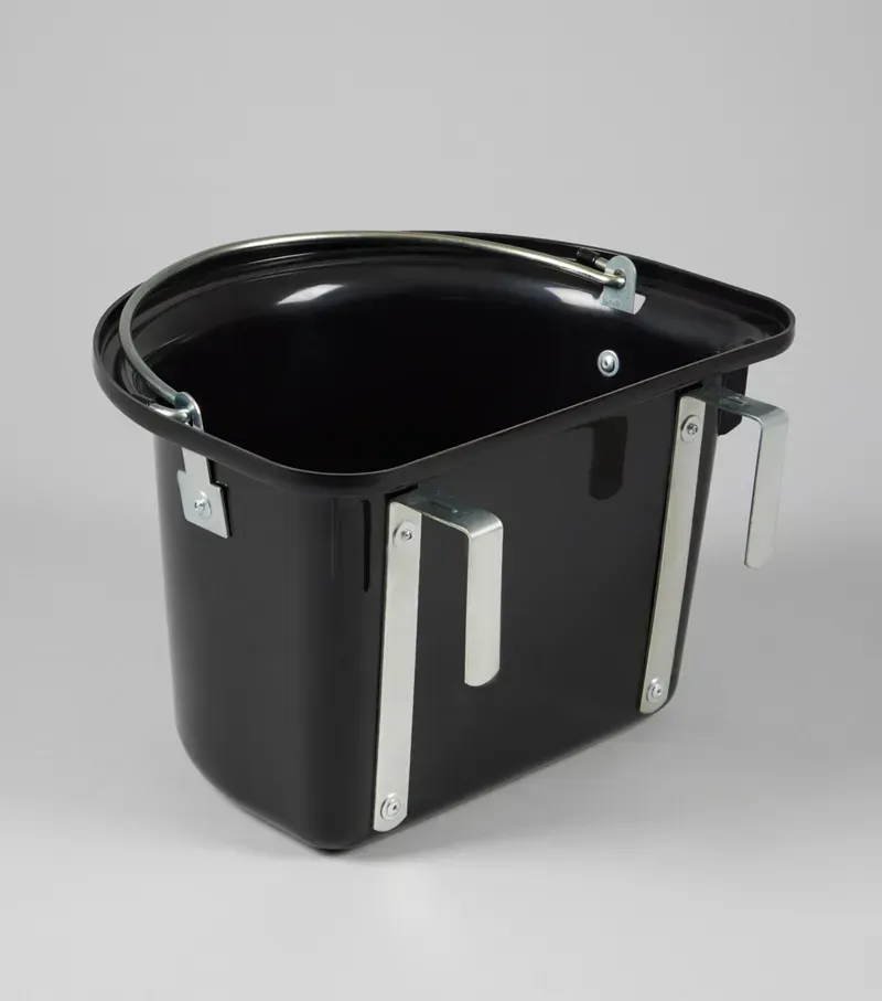 Premier Equine Hook Over Manger in Black-2
