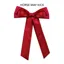 Equetech Horse Competition Warning Tail Ribbon in Red