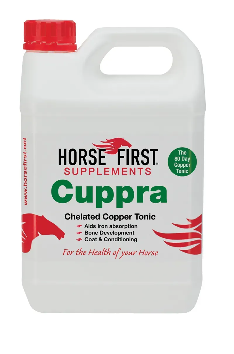 Horse First 2.5lt Cuppra Supplement in White