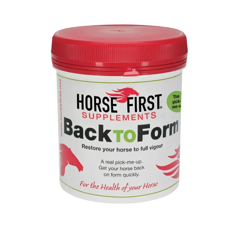 Horse First 750g 3 Pack Back To Form Supplement in White