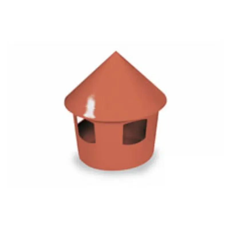 Gaun Feeder/Drinker for Pigeons in Red