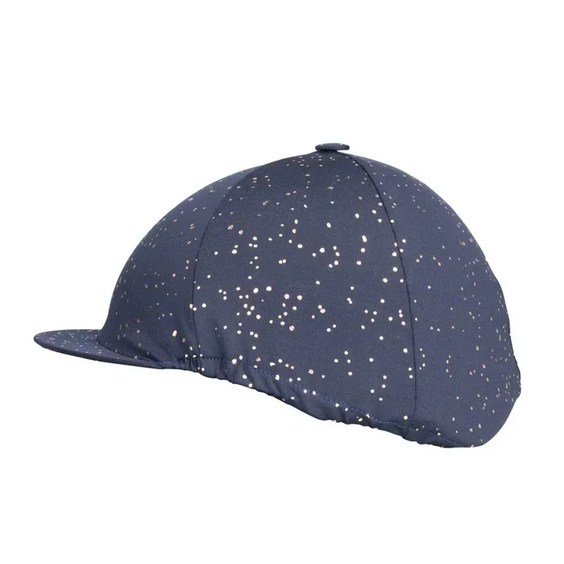 Hy Equestrian Elevate Allure Hat Cover in Navy/Gun Metal Grey