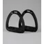 Premier Equine 4.75 / 12cm Intego Duo Safety Stirrups in Black