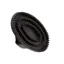 Bitz Rubber Curry Comb in Black