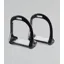 Premier Equine 4.75/12cms Jopollo Aluminium Performance Stirrups in Black