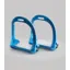 Premier Equine 4.75/12cms Jopollo Aluminium Performance Stirrups in Blue