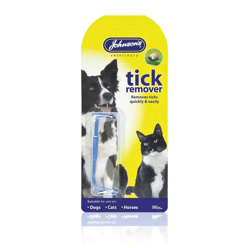 Johnson's Veterinary Tick Remover in Yellow