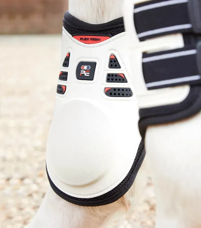 Premier Equine Kevlar Airtechnology Fetlock Boots in White