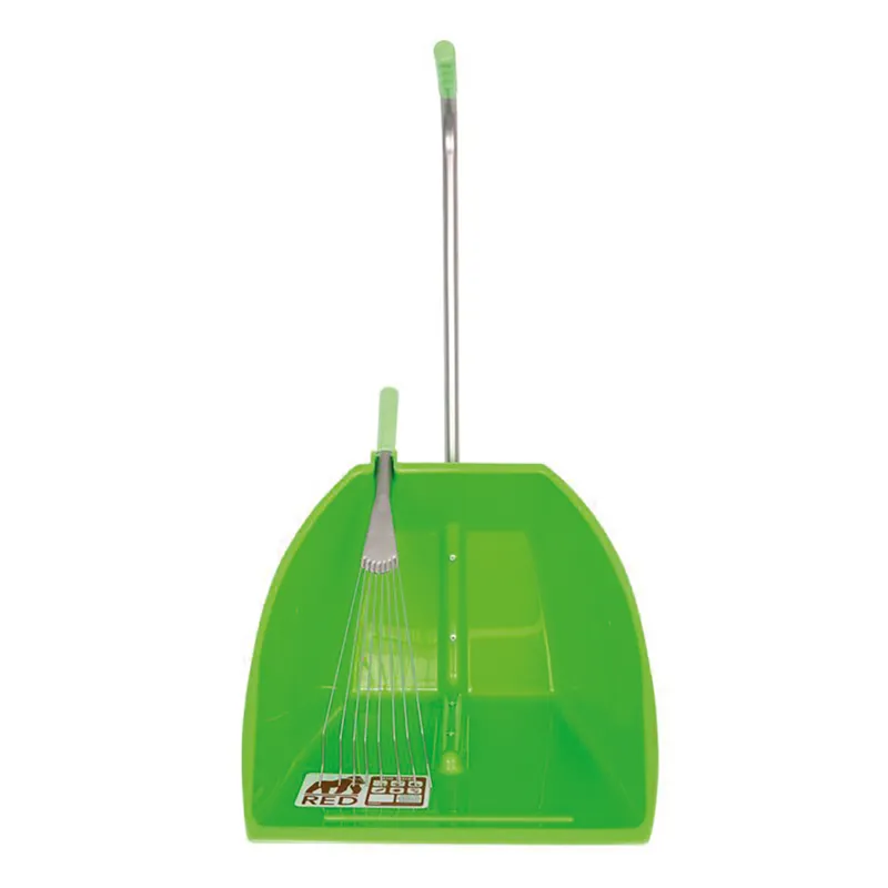 Faulks and Cox Red Gorilla Tubtrug Big Tidee And Rake in Pistachio