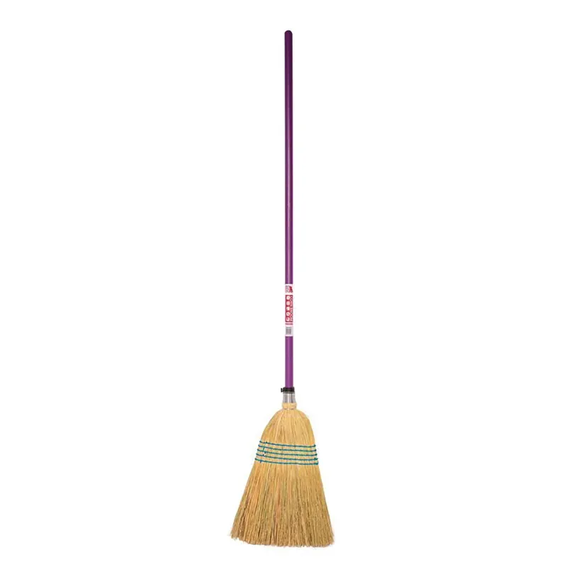 Faulks and Cox Red Gorilla Standard Corn Broom in Purple