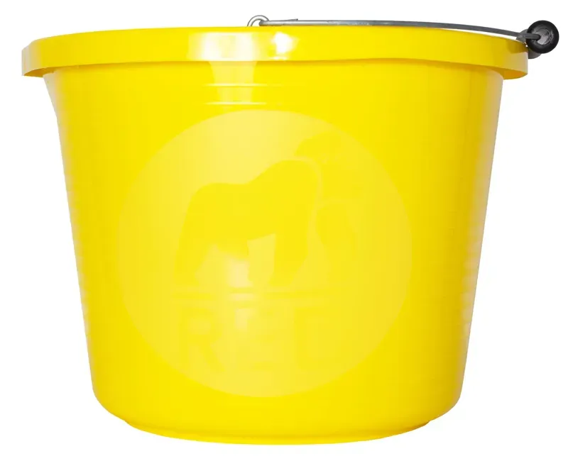 Red Gorilla Premium Bucket in Yellow