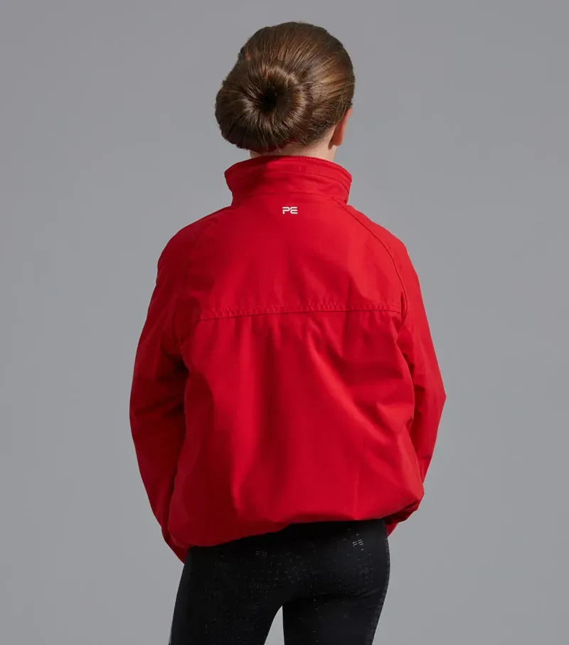 Premier Equine 9 to 10 years Junior Pro Rider Unisex Riding Jacket in Red-3
