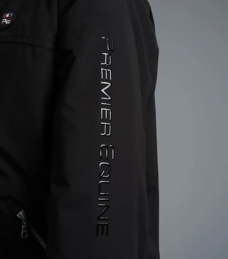 Premier Equine Junior Pro Rider Unisex Riding Jacket in Black-4