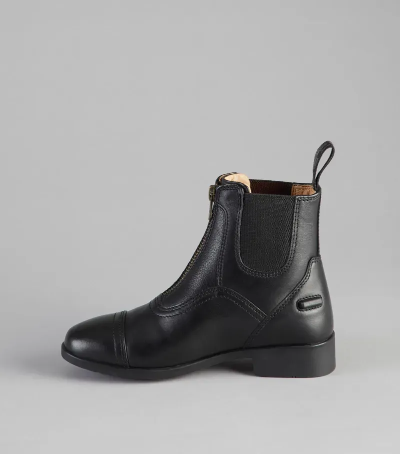 Premier Equine Virtus Leather Paddock Boots in Black-2