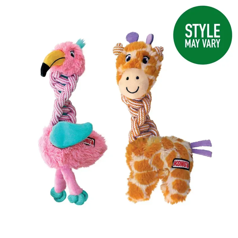 Kong Small/Medium Knots Twists Toys in Orange