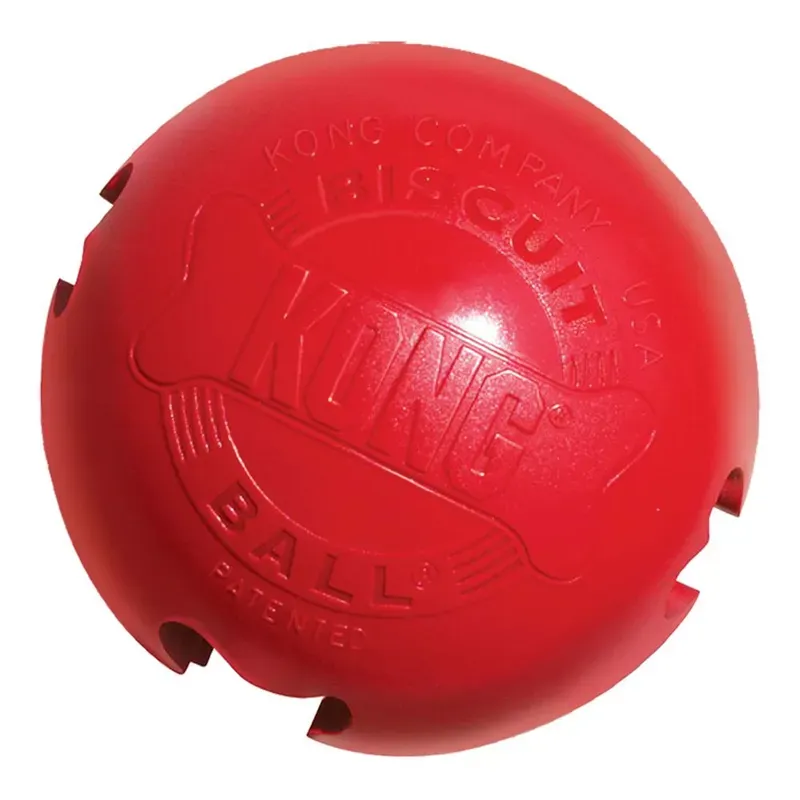 Kong Large Biscuit Ball in Red