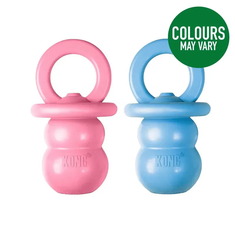 Kong Medium Puppy Binkie in Blue/Pink