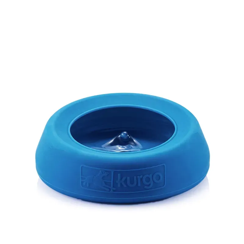Kurgo 710ml Splash Free Bowl in Blue