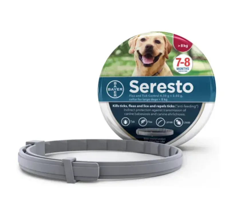 Elanco Seresto Flea and Tick Control Collar - Large Dogs +8kg
