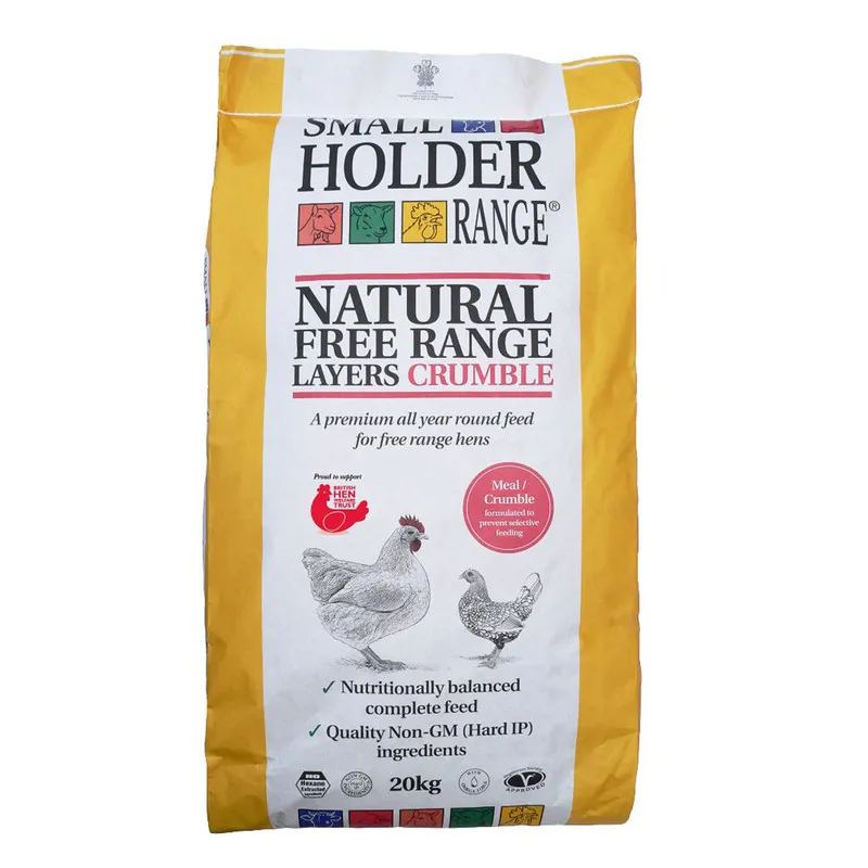 Allen and Page Natural Free Range Layer Meal Crumble 20kg