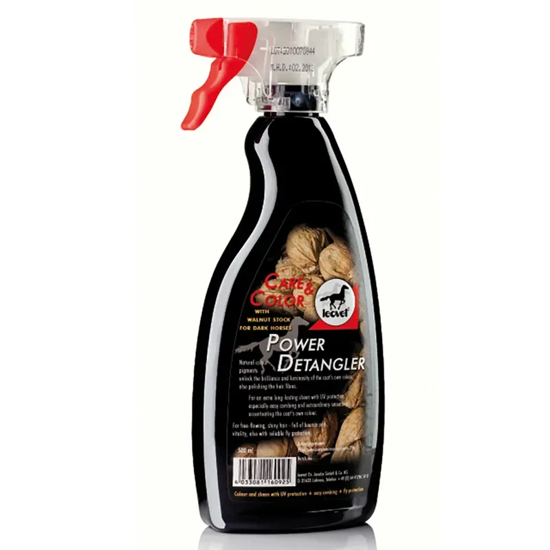 Leovet 500ml Dark Horse Power Detangler in Black