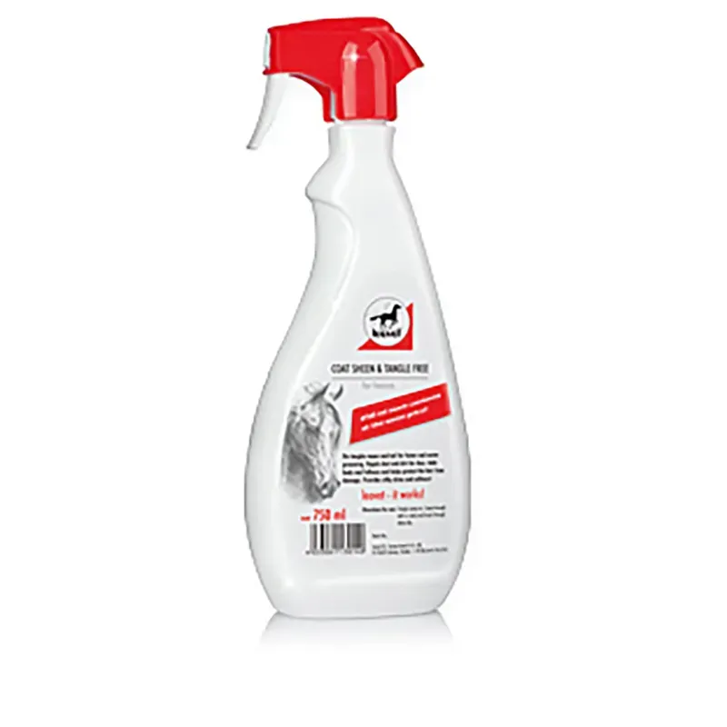 Leovet 750ml Coat Sheen and Tangle Free Spray in White