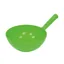 HHarold Moore Plastic Round Feed Scoop in Lime Green