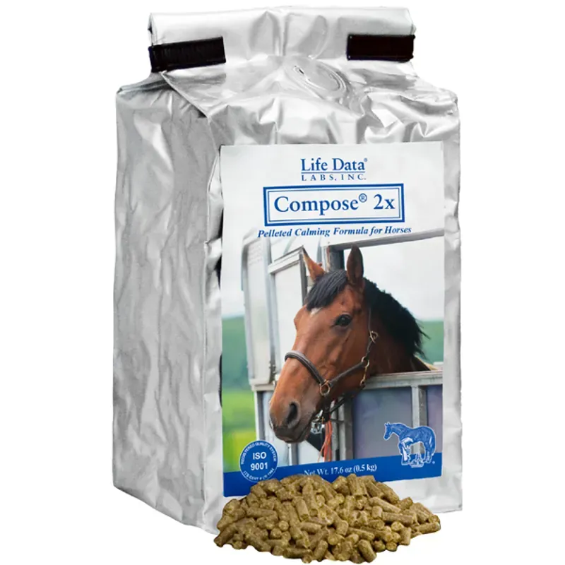 Life Data 500g Compose 2x Equine Calming Supplement