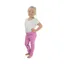 Hy Equestrian Star Tots Jodhpurs in Pretty Pink/Blackberry
