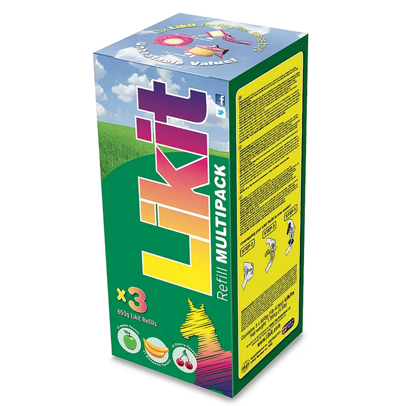 Likit 3 Pack Lick Toy Refills in Green