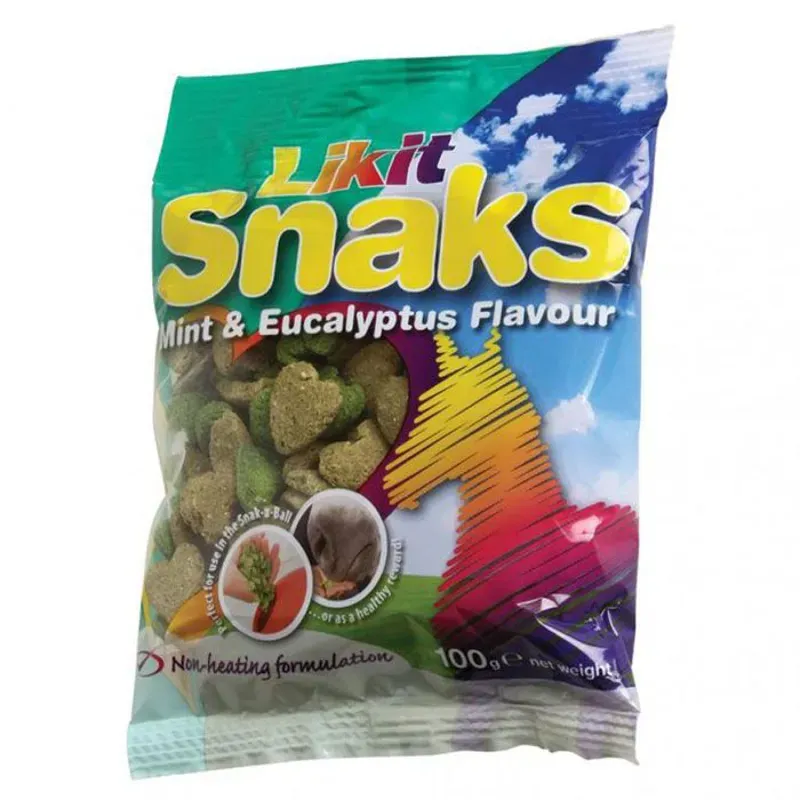 Likit Snaks Box Of 20 100g Mint and Eucalyptus