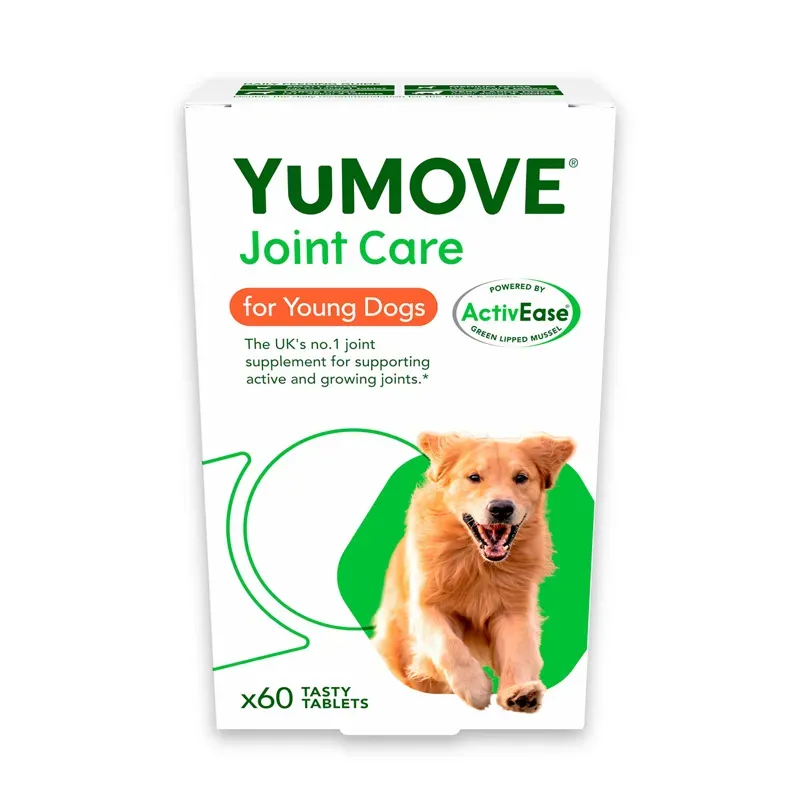 Lintbells YuMove 60 Pack Active Dog Joint Supplement Tablets