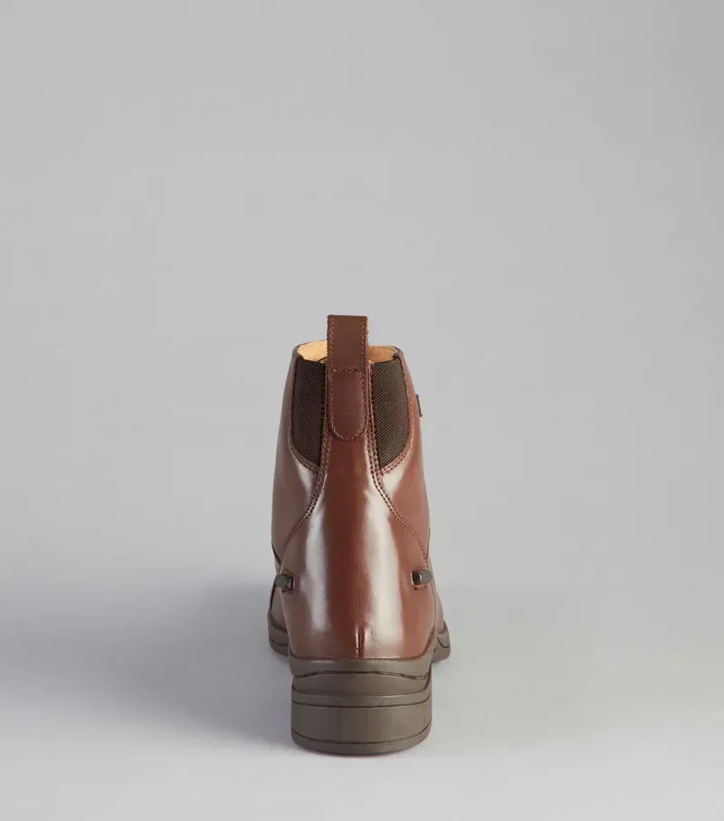 Premier Equine Ladies Loxley Leather Paddock/Riding Boot in Brown-1