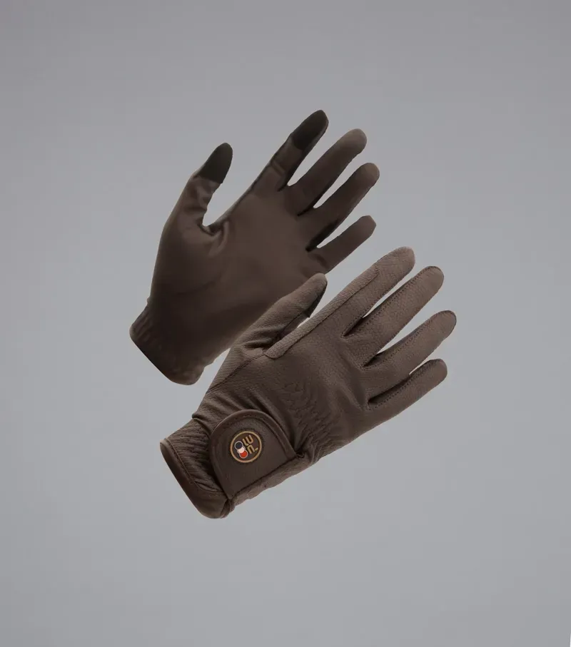 Metaro Junior Riding Gloves / Brown