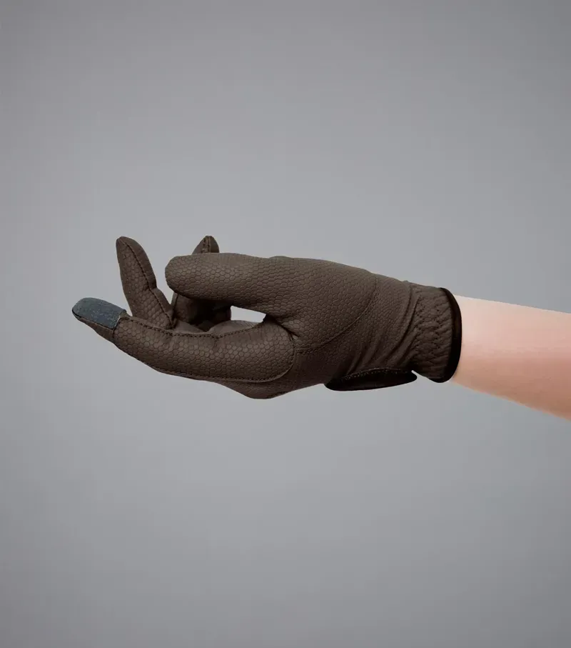 Metaro Junior Riding Gloves / Brown-1