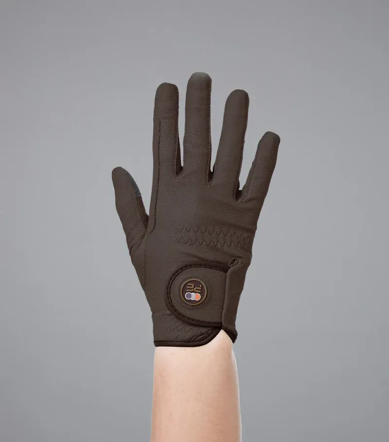 Metaro Junior Riding Gloves / Brown-2