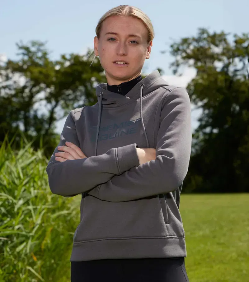 Lucia Ladies Hoodie / Grey uk-1