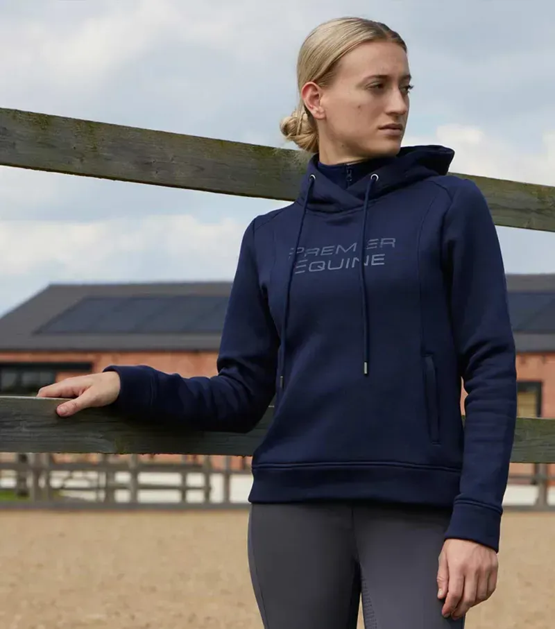 Lucia Ladies Hoodie / Navy uk-1