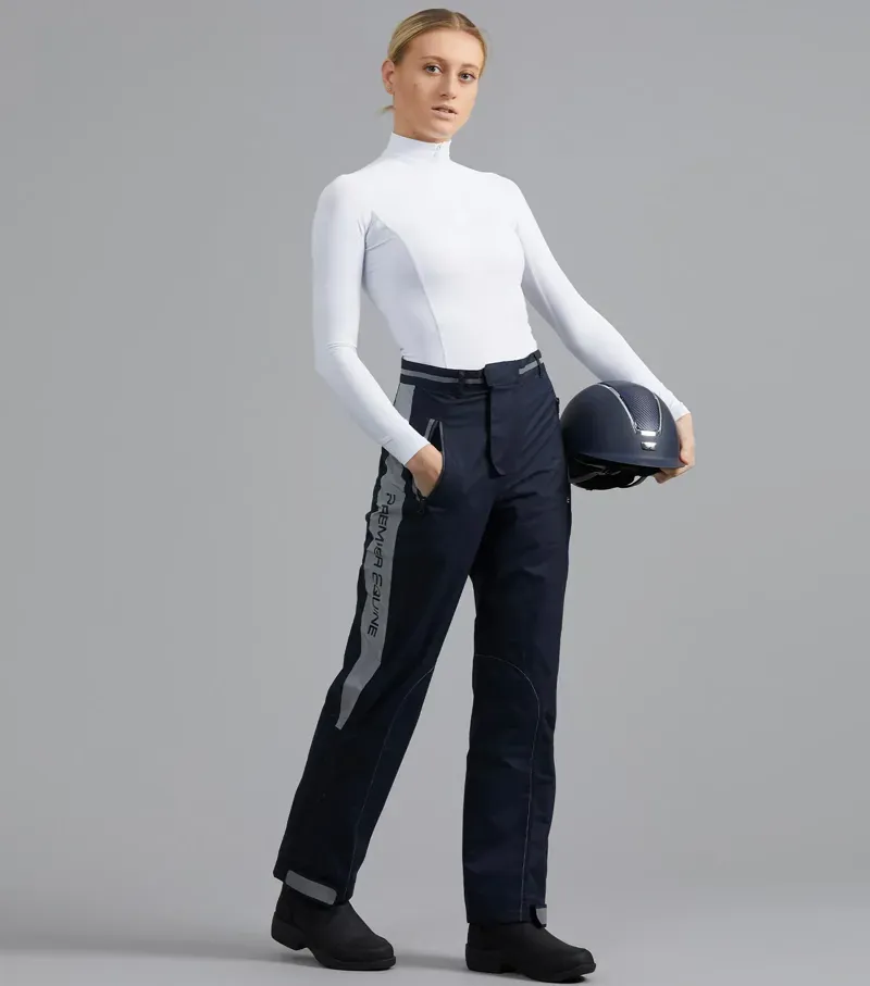 Lumen Reflective Unisex Riding Trousers / Navy-1