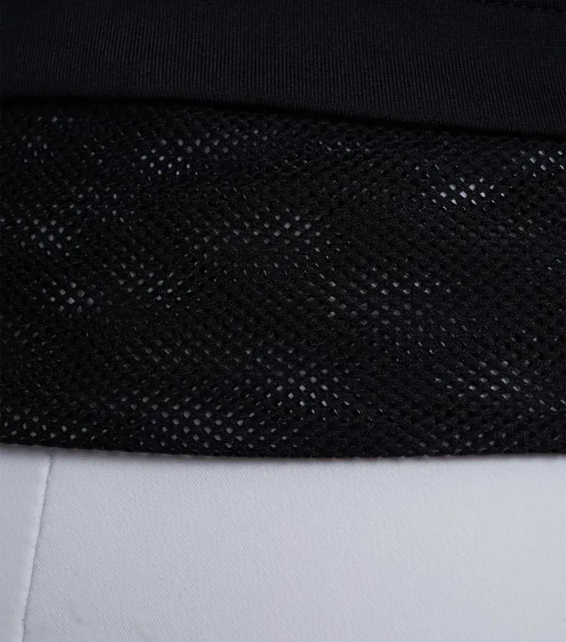 Premier Equine Lycra Vest Competition Bib in Black-2