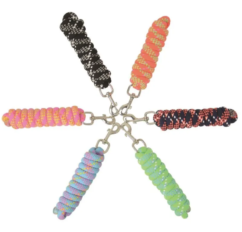 Hy Fleck Lead Rope in Black-1