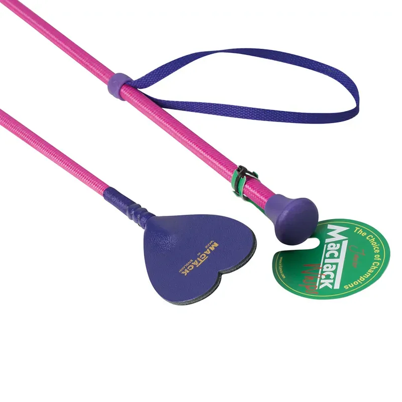 MacTack CW67 20 Junior Riding Whip in Pink
