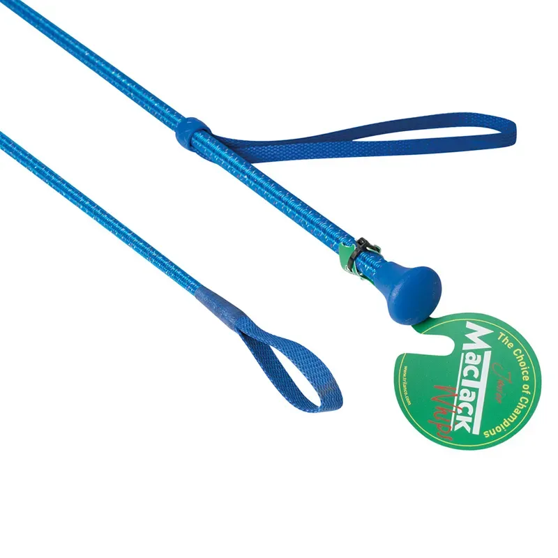 MacTack CW78 24in Junior Riding Whip in Blue