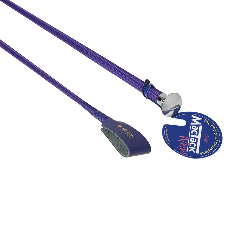MacTack S34 24in Riding Whip in Purple