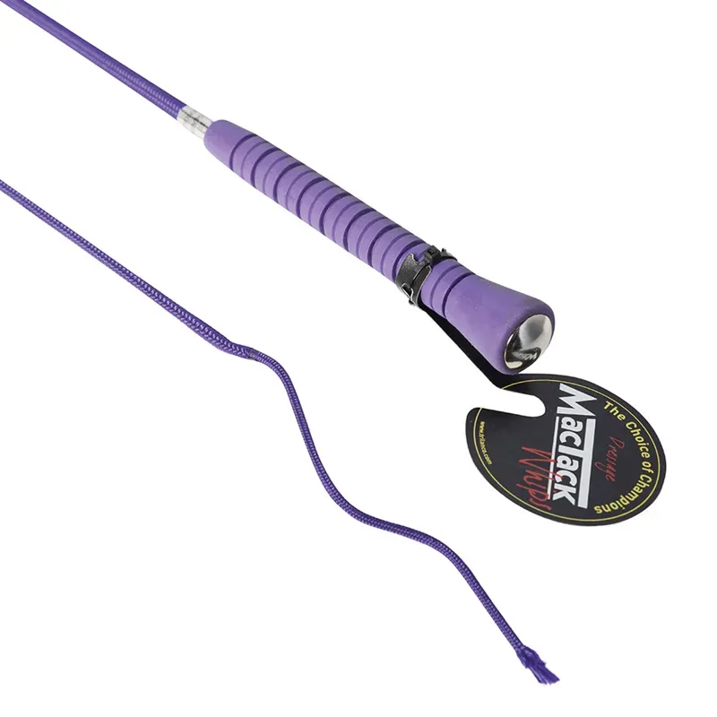 MacTack CW35 39in Dressage Whip in Purple