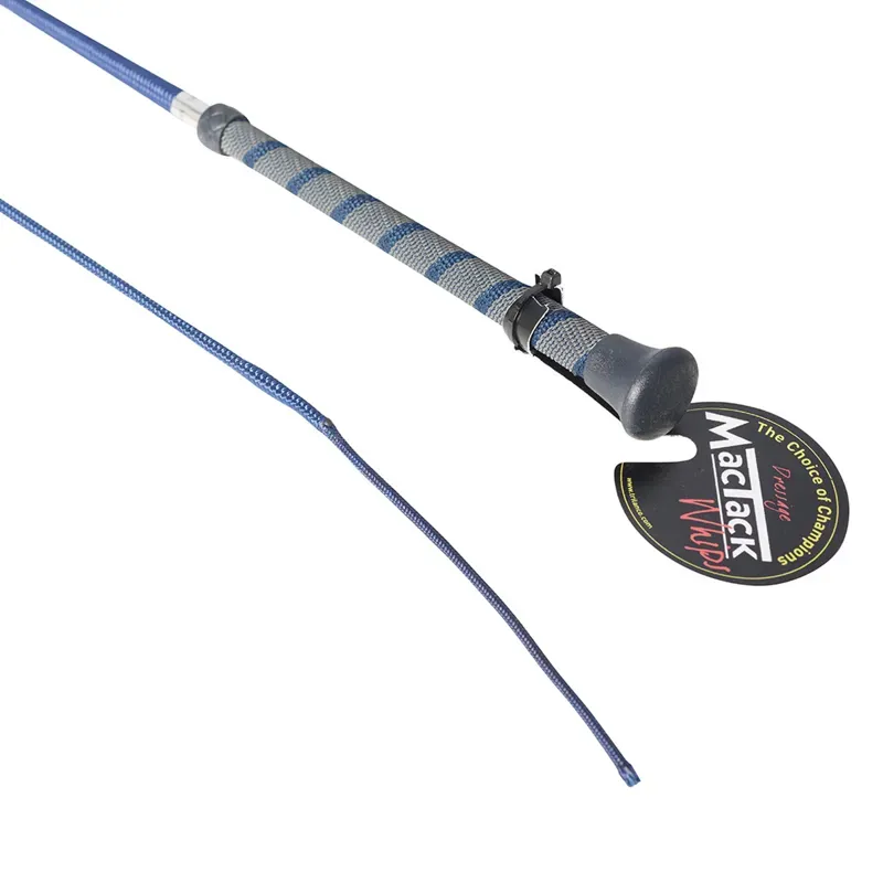MacTack CW37 39in Dressage Whip in Blue