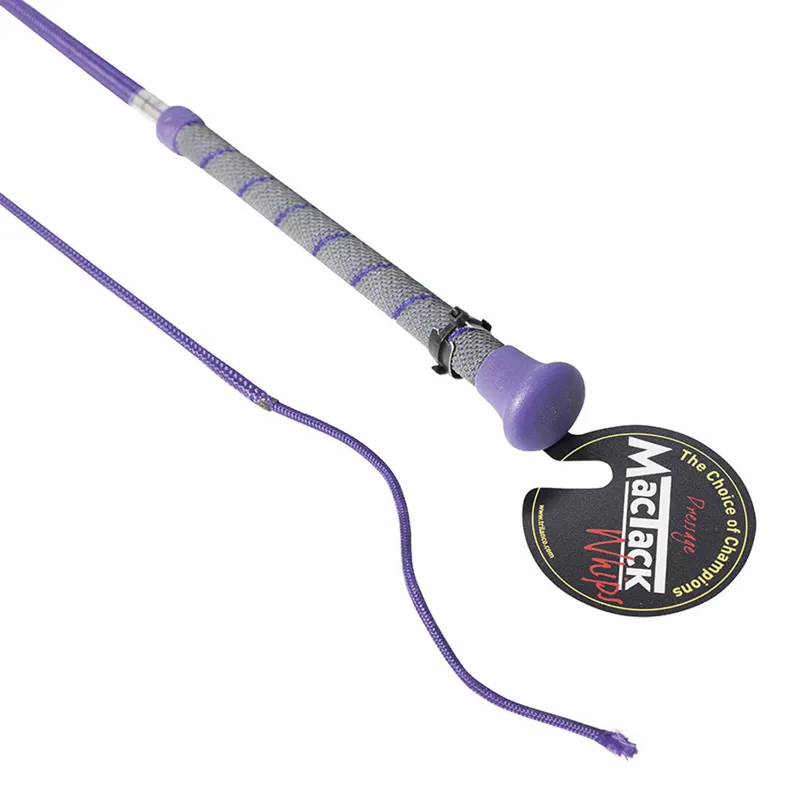MacTack CW37 39in Dressage Whip in Purple
