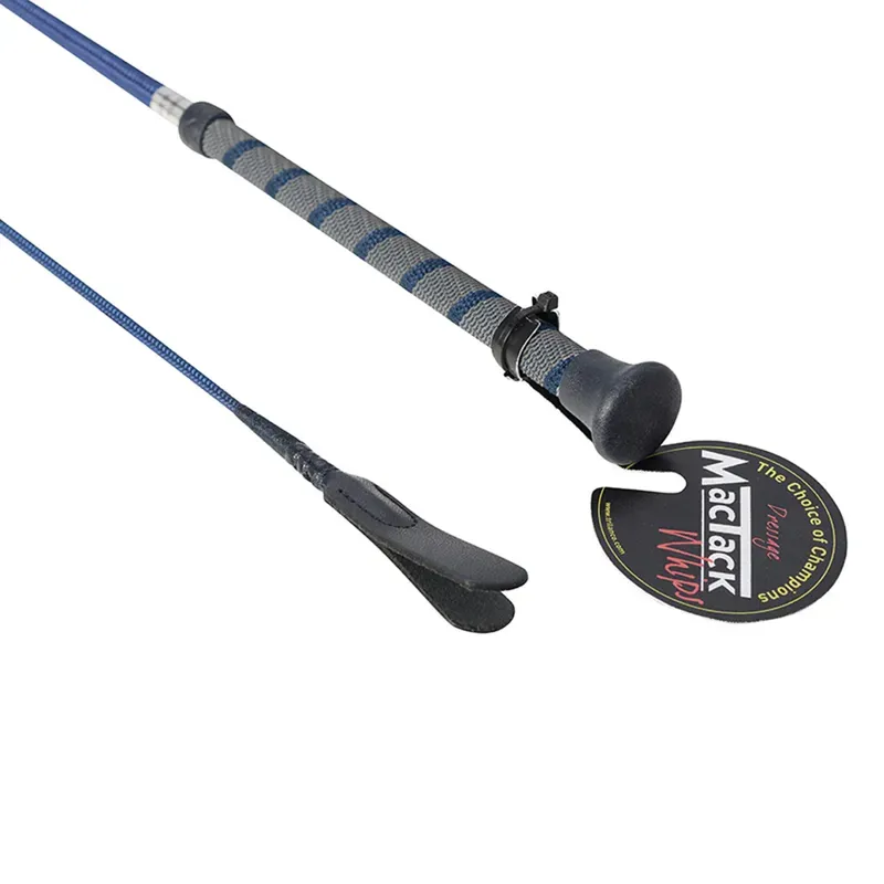 MacTack CW37 39in Dressage Whip in Blue
